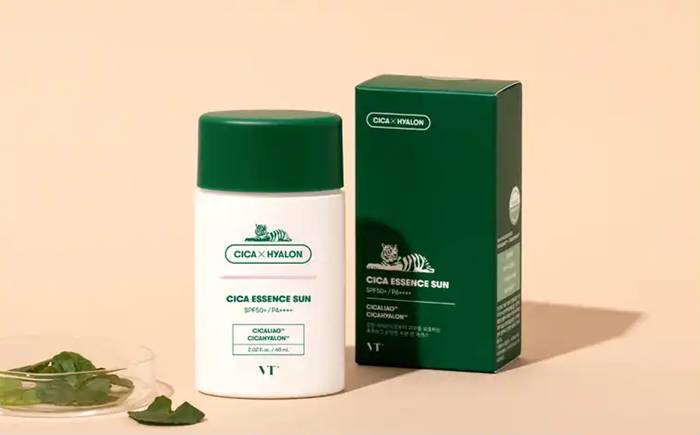 마데카소사이드 함유 시카 선크림 제품 / Cica sunscreen product containing madecassoside for skin barrier protection